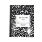 6 Pack Note Books Composition Wide Ruled Book 100 Sheet 200 Pages Back To School