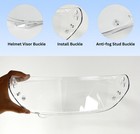 For Hjc Hj42 Rpha 12 Motorcycle Helmet Visor Tinted Uv Anti-scratch Daytime