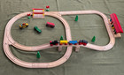 Brio 33133 Platform Train Station Set Wooden Railway Extra Crossing Cars Bus Lot