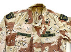 Rare Desert Storm 101st Airborne Div Dbdu Jacket Air Assault Chocolate Chip Bdu