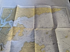1972 Salem  Marblehead  Beverly Harbors Nautical Chart  No 241  33  X 33 