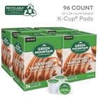 Green Mountain Caramel Vanilla Cream Light Roast Coffee K-cup Pods  96 Count 