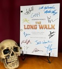 The Long Walk Script Signed- Autograph Reprints- Stephen King- Mark Hamill