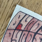 Fillmore Poster B  G  57 Sketch Ink  Hand Colored Art