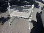 Victorian Rocking Crib Iron Baby  Rare