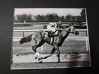 Ron Turcotte Autographed Signed Secretariat Triple Framed Matted 8x10 Photo Coa
