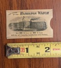 Early 20th Century Hamilton Watch Company  the Rail Road Timekeeper Of America 
