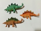 Jurassic World Mini Dinosaur Lot Stegosaurus Ankylosaurus