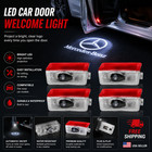 Mercedes-benz Door Light Car Led 4pcs Projector Ghost Shadow Lamp