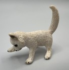 Schleich 14639 Baby Arctic Fox Kit Animal Figure Figurine Collectible Rare