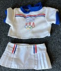 Vintage 1996 Cabbage Patch Kids Olympikids Usa Olympic Team Mascot Blonde Doll