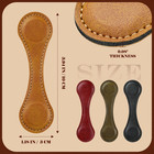 4 Pcs Magnetic Bookmarks  Classic Stitched Leather Bookmark  Lasable Engravable