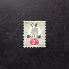 Gb King Edward Vii 2d O w  Official Sg o38 Mh Well Centered Good Perforation F