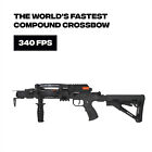 Ballista Bat Reverse Draw Compound Crossbow With T-buttstock 340fps 150lbs 4lb