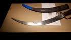 Vintage Moroccan Nimcha Knife Antique African Dagger