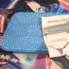 Blue Washable Microfiber Replacement Mop Pads Set Of 2 W  Instructions