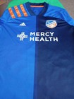 Fc Cincinnati Adidas Mls Soccer Jersey Men s Medium Aeroready Home Colorblock 