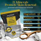 Aromasong Dead Sea Salt - Spa Bath Salt - 19 Lbs Fine Grain Bulk - 100  Pure - B