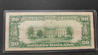 1928b  20 Twenty Dollar Green Seal Federal Reserve Note Woods mellon