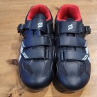 Peloton Cycling Shoes Size 44 Us Men 10 5 Women 12 5 Black Red Look Delta Cleats