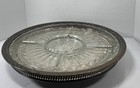 Wm  Rogers Vintage Silver Plate Mid-century 1970 15    Spinning Lazy Susan Tray