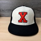 Cuban X-giants Hat Cap Fitted 7 1 8 Black Negro League Wool Blend Baseball