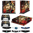 Skin Sticker Decal Set For Ps4 Playstation 4 Console   Controllers Vinyl Cover