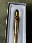 Rare Vtg 1980   s Apple Computer Rainbow Logo 10k Gold Filled Cross Pencil
