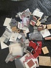 Huge Bulk Lot Scrapbooking Rubber   Clear Stamps     25 Lbs  