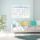 Jumbo Undated Monthly Wall Calendar - 40 X 28 Dry Erase Board For Easy Plannin