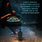 Adult Handpan Drum 22 Inch 12 Notes 440hz D Minor Kurd Steel Handpan Drum