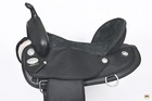 16 In Hilason Horse Barrel Trail Pleasure Endurance Synthetic Saddle Black