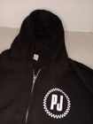Pearl Jam Black Zip-up  Hoodie Sweatshirt 2023 Tour Rock Band Apparel Xxl