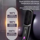 2 In 1 Straight Hair Comb Wireless Hair Straightener Brush Hair Fast Heating Por