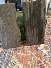 2 Pieces Antique Barn Wood Door N C Mo  20 5 8   x 3 4     Two 1x10    Sections A