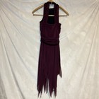Weissman Balera Dance Costume 13083 Halter Neck Ballet Dress Purple Ma