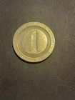 The Venetian Las Vegas  Nevada Casino Poker Chip Brass  1 Gaming Token T358