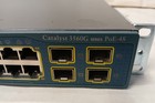 Cisco Catalyst Ws-c3560g Poe-48 Port Gigabit Poe Switch W rack Ears Tested Wiped