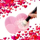 Silicone Makeup Brush Cleaning Pad  Reusable  Portable Cleaning Tool
