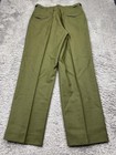 Vtg Military Pants  Large Long Us Army Field Trousers M-51 Korean War Wool 1951