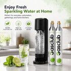 Gasclub Co2 Cylinder X 2 60l Carbonating For Sodastream Soda Maker Carbonator Us