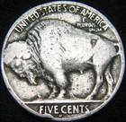 Nice Tougher Date 1926-d Buffalo Nickel 5   Free Shipping  Lf74ul