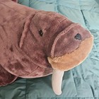 Melissa   Doug Giant Plush Walrus Stuffed Animal 34  Large Brown Stuffed Rare