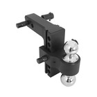 2  Receiver Trailer Hitch 6  Drop Tow Hitch Adjustable Dual Ball Mount 18500lb