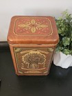 Vintage  golden Harvest  Bleached Flour Tin By Chienco Housewares