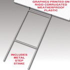 Gift Cards Available 18x24 Yard Sign With Stake Corrugated Bandit