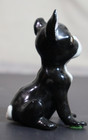 Vintage Boston Terrier Figurine Ceramic Porcelain Dog Statue Made In Japan
