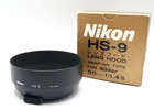            mint    Nikon Hs-9 Clip-on Lens Metal Hood For 50mm F1 4 From Japan