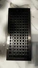 Signature Hardware  Honeycomb Solid Brass Floor Register - Black Nickel 6     14 