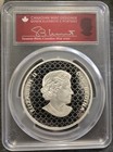 Canada 2022 5 Oz Silver Caribou Coin First Day Of Issue Blunt Signed  Pcgs Pr70 
